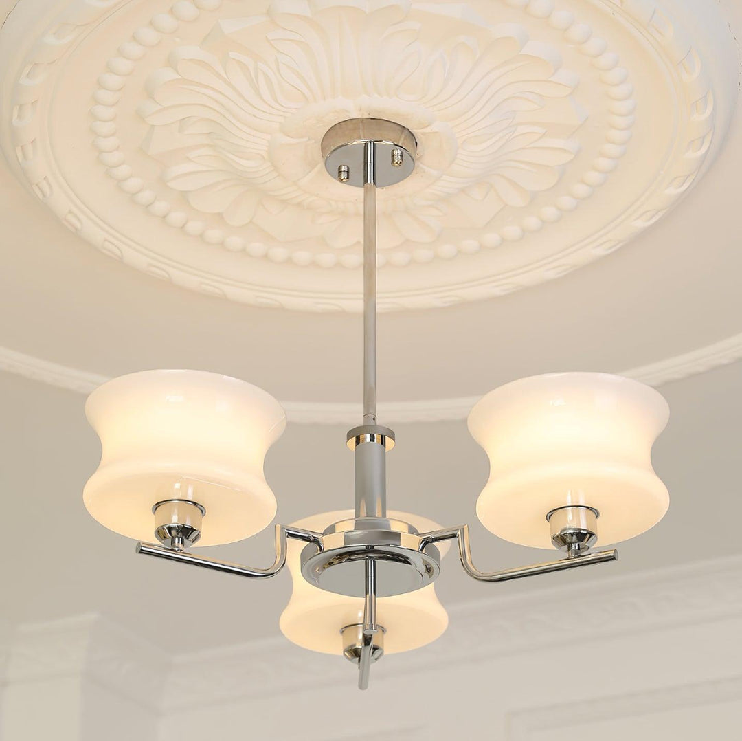 Valentina Jahrgang Metall Glass Pendelleuchte Schlafzimmer Wohnzimmer