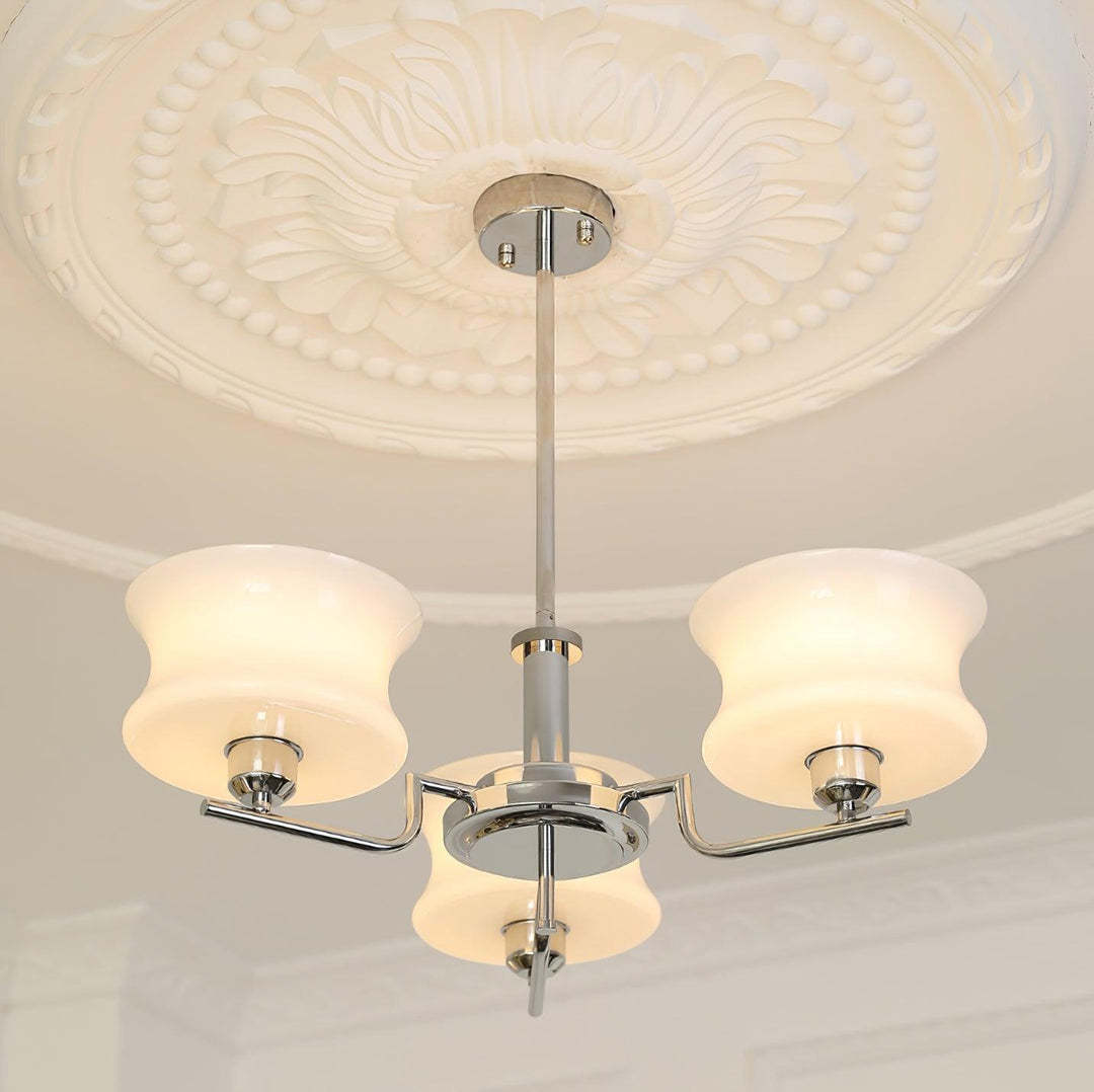 Valentina Jahrgang Metall Glass Pendelleuchte Schlafzimmer Wohnzimmer