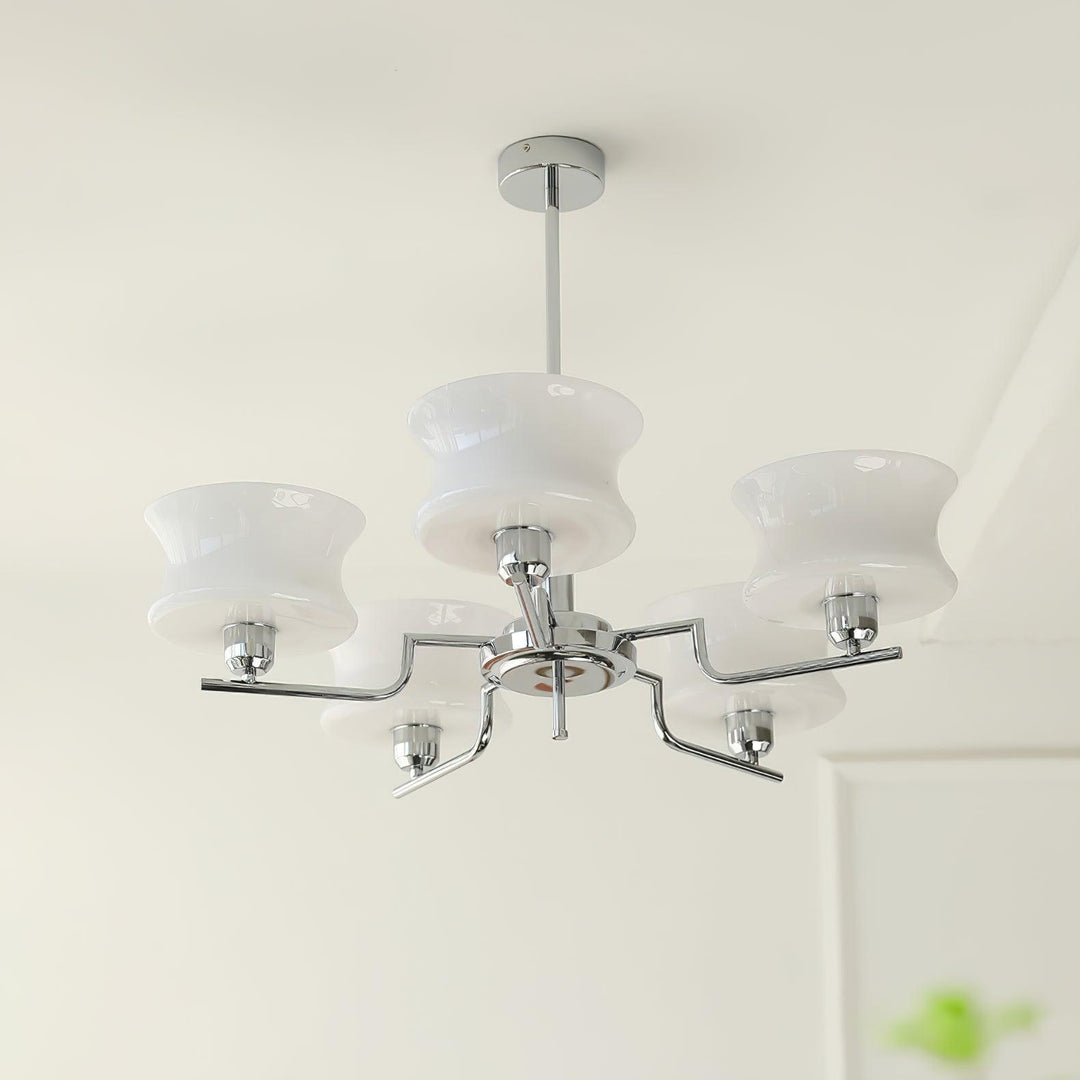 Valentina Jahrgang Metall Glass Pendelleuchte Schlafzimmer Wohnzimmer