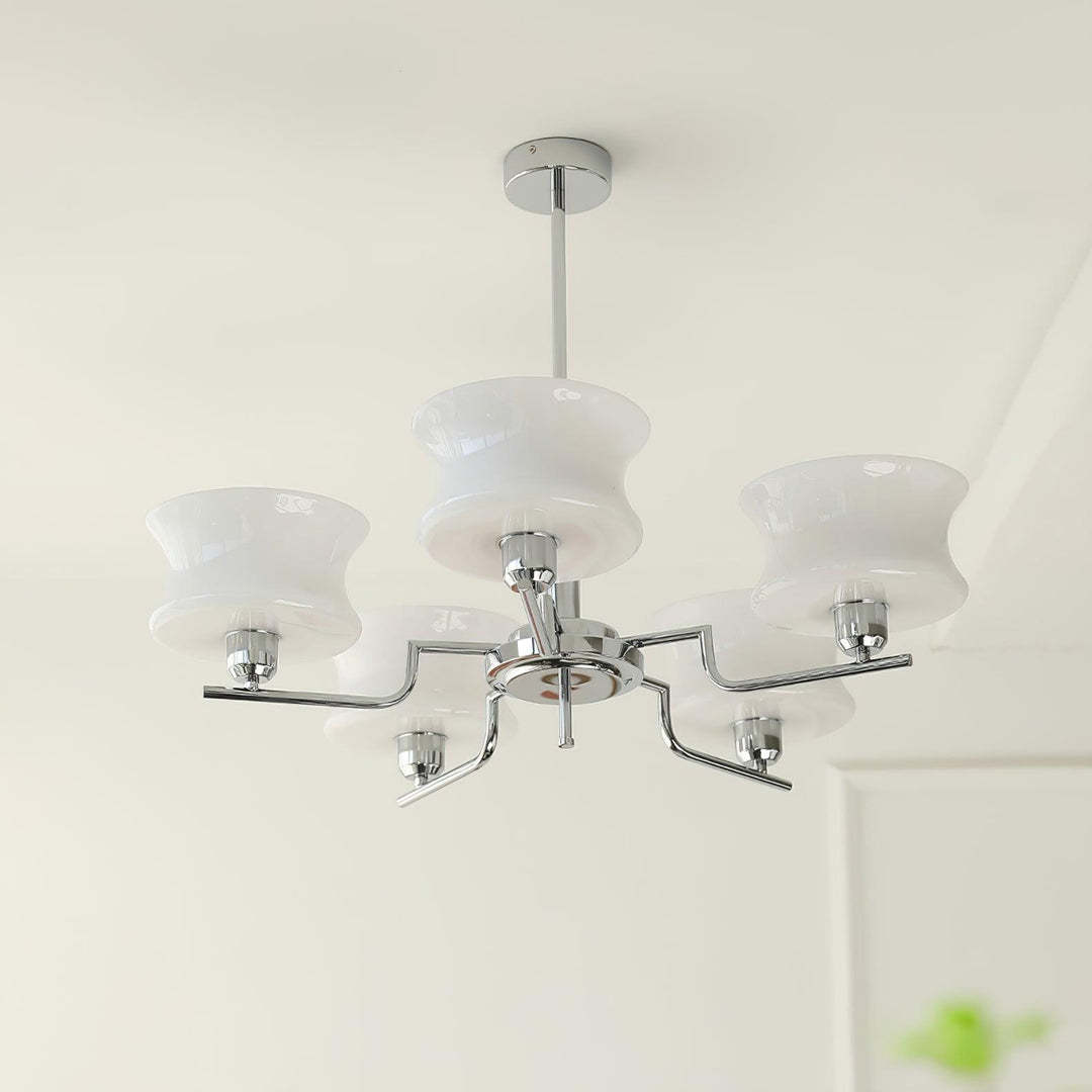 Valentina Jahrgang Metall Glass Pendelleuchte Schlafzimmer Wohnzimmer