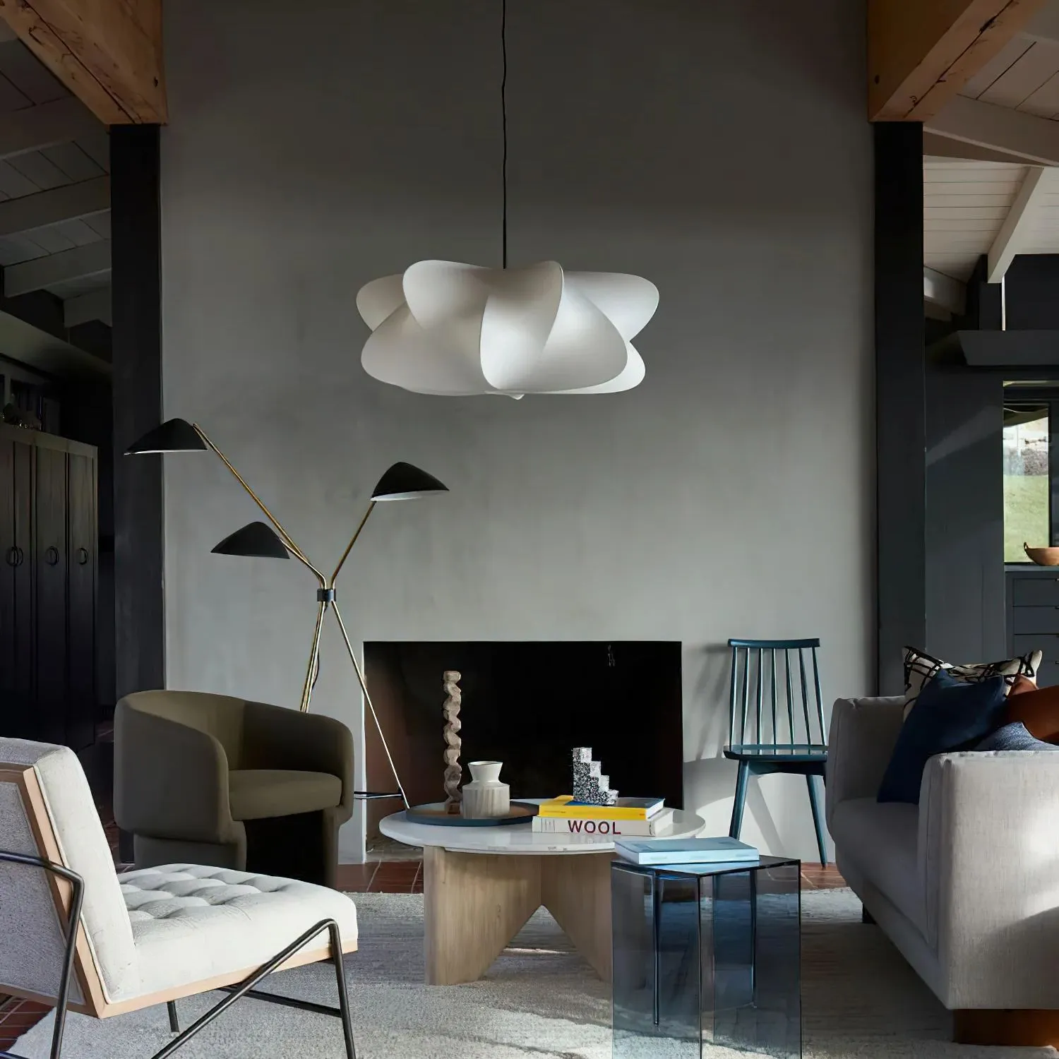 Ozawa Modern Ungewöhnlich Seide Pendelleuchte Schlafzimmer Esszimmer