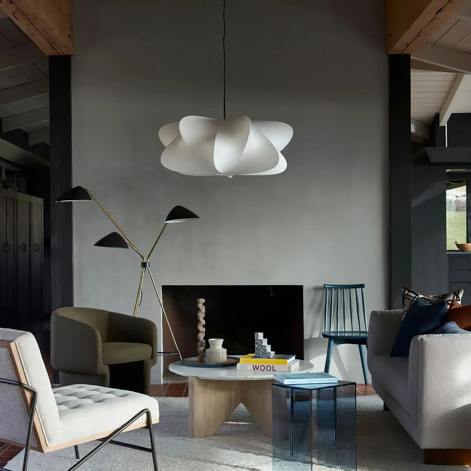 Ozawa Modern Ungewöhnlich Seide Pendelleuchte Schlafzimmer Esszimmer