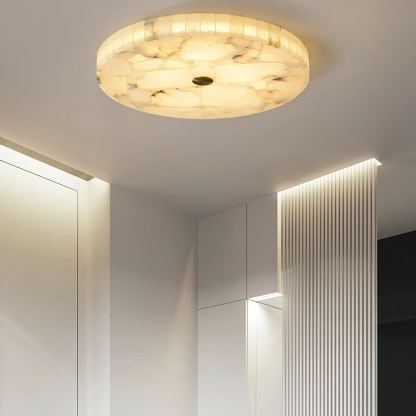 Byers Modern Minimalism LED Round Ceiling Lamp Metal  Resin Bedroom  Dining Room