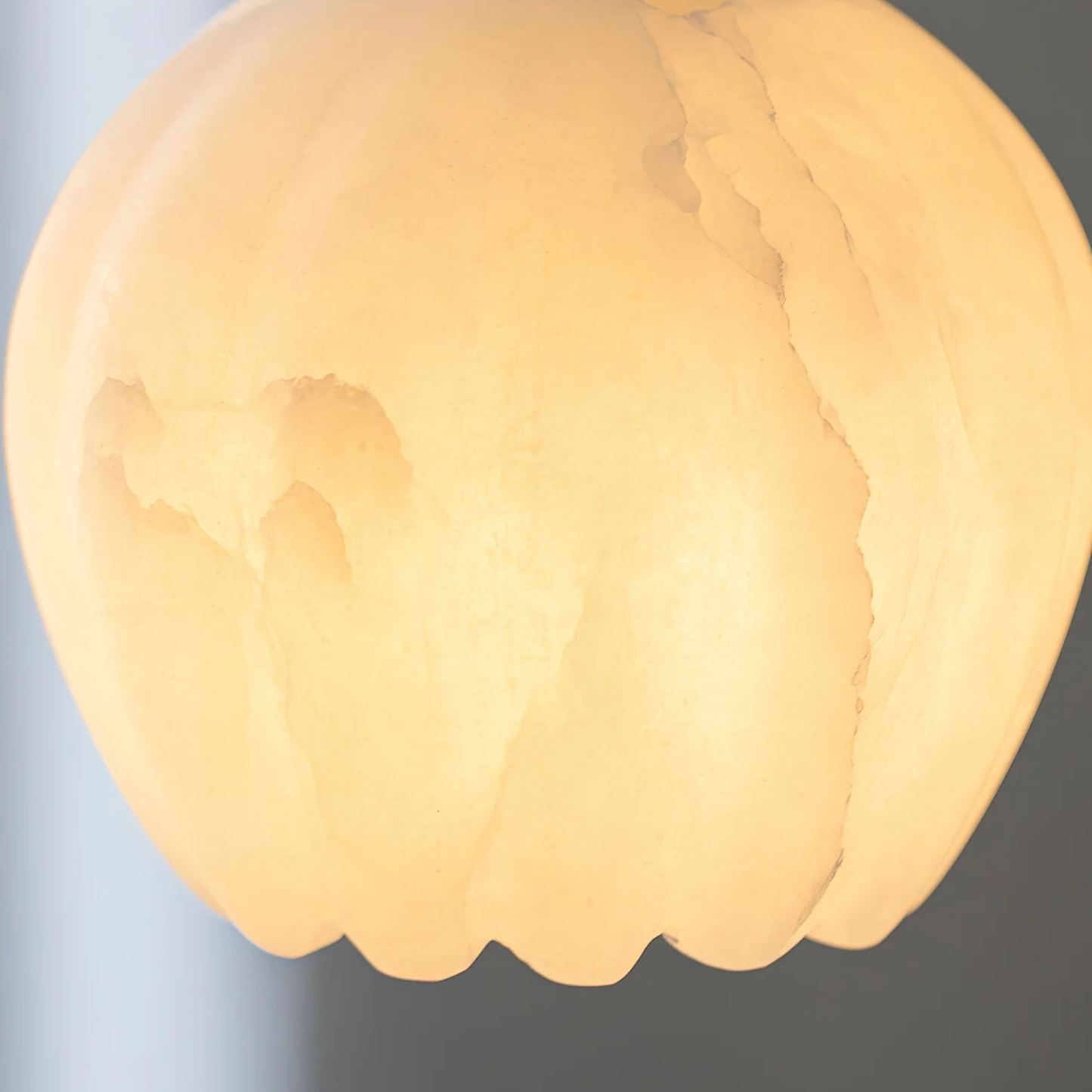 Ozawa Modern Round Flower Metal Resin Pendant Light Bedroom Dining Room