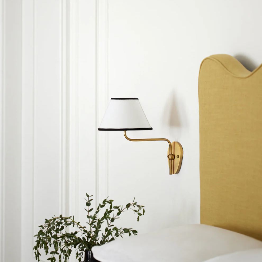 Alessio Vintage Classical Metal Wall Light Bedroom Living Room