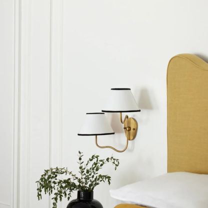 Alessio Vintage Classical Metal Wall Light Bedroom Living Room