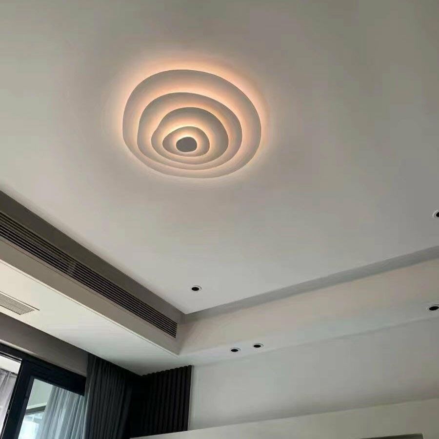 Quinn Modern Wellenform Metall Deckenleuchte Schlafzimmer Wohnzimmer