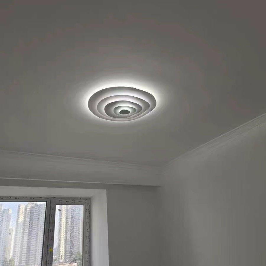 Quinn Modern Wellenform Metall Deckenleuchte Schlafzimmer Wohnzimmer