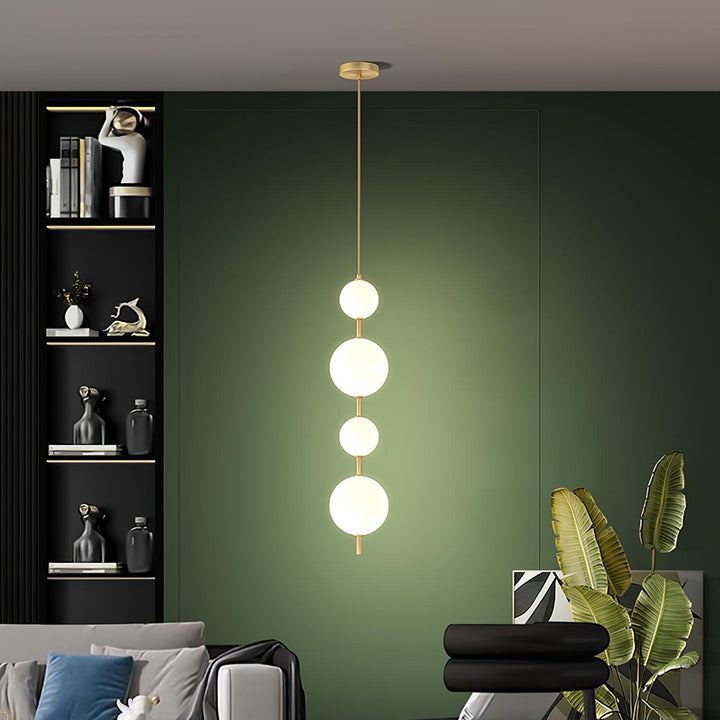 Edge Minimalismus Messing Schwarz Metall Glas Pendelleuchte Schlafzimmer Wohnzimmer