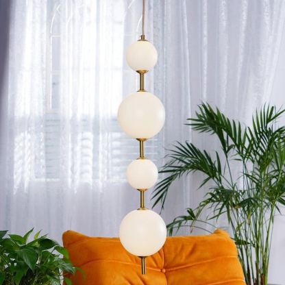 Edge Minimalismus Messing Schwarz Metall Glas Pendelleuchte Schlafzimmer Wohnzimmer