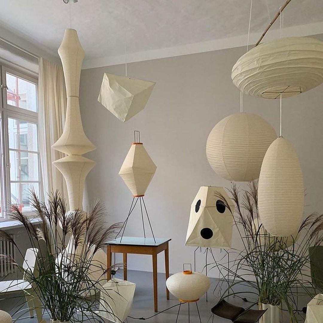 Renée Geometrisch Stil Metall Papier Pendelleuchte Schlafzimmer Wohnzimmer