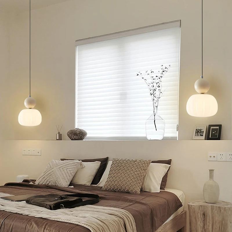 Hailie Modern Round Acrylic Pendant Light Shades Bedroom Dining Room