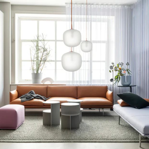 Hailie Modern Rund Metall Glas Pendelleuchte Licht Schlafzimmer Esszimmer
