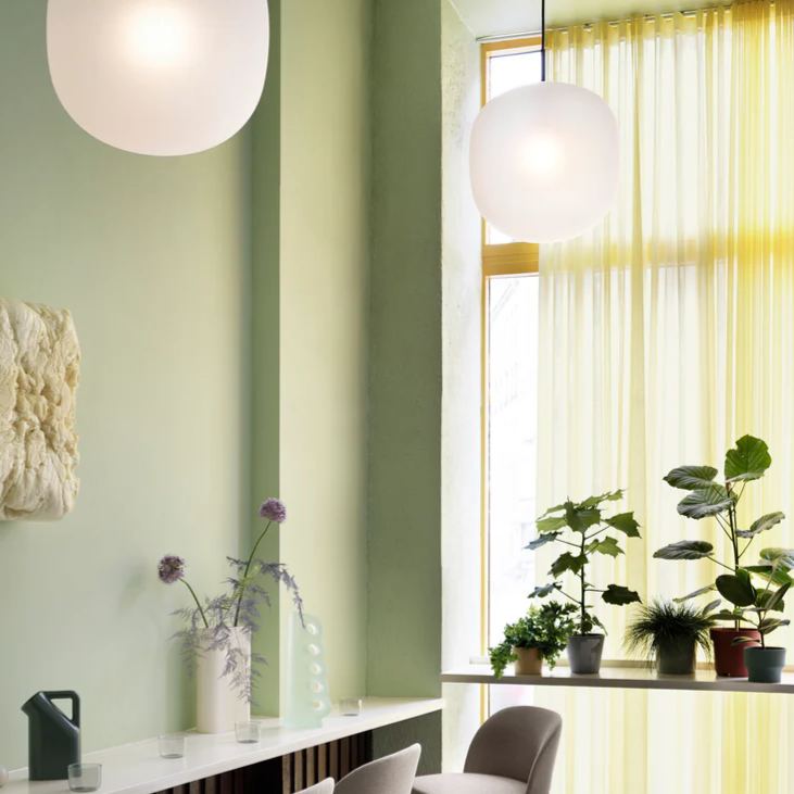 Hailie Modern Rund Metall Glas Pendelleuchte Licht Schlafzimmer Esszimmer