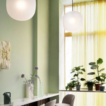 Hailie Modern Rund Metall Glas Pendelleuchte Licht Schlafzimmer Esszimmer