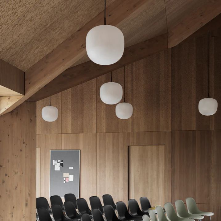 Hailie Modern Rund Metall Glas Pendelleuchte Licht Schlafzimmer Esszimmer