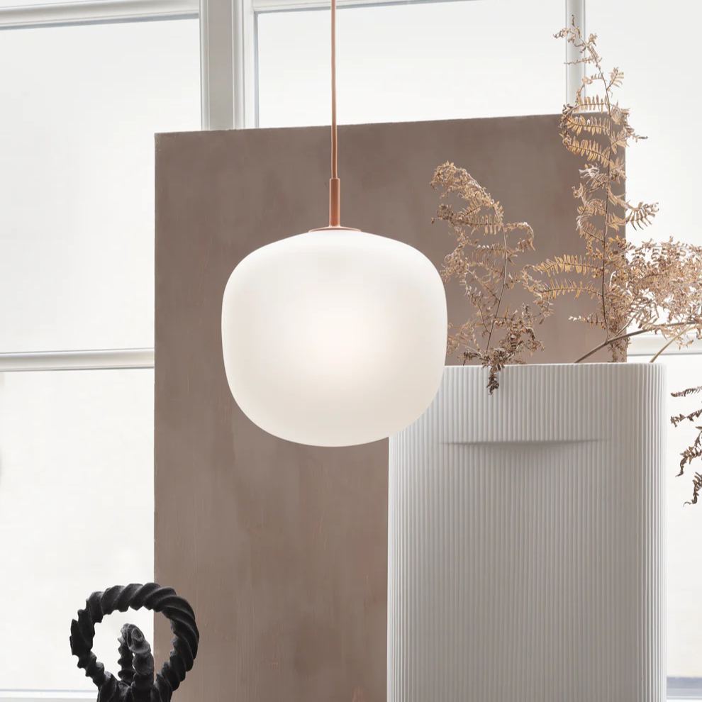 Hailie Modern Rund Metall Glas Pendelleuchte Licht Schlafzimmer Esszimmer