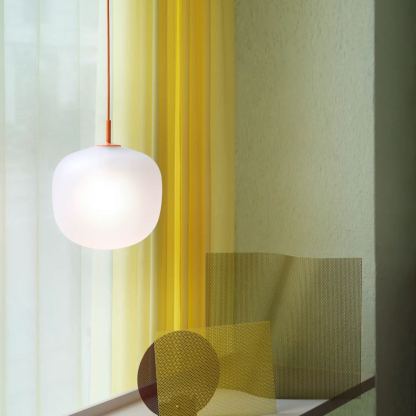 Hailie Modern Rund Metall Glas Pendelleuchte Licht Schlafzimmer Esszimmer