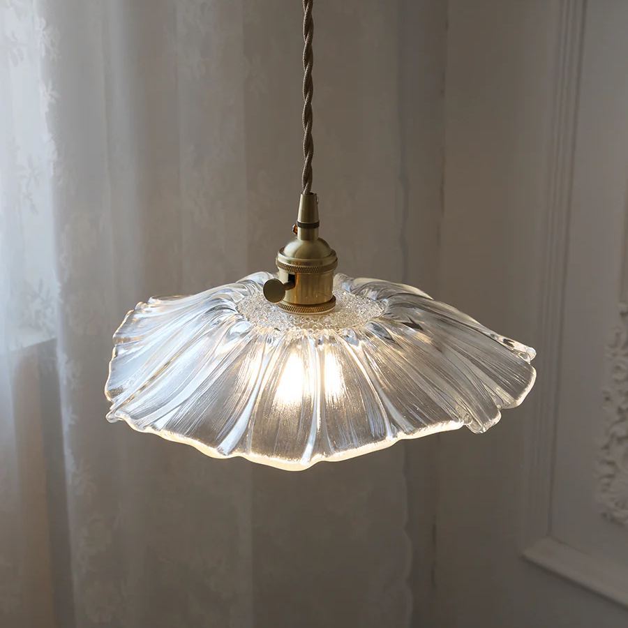 Carins Modern Blume Glas Hängend Pendelleuchte Licht Esszimmer