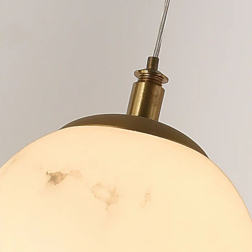 Valentina Modern Round Metal Rasin Pendant Light Shades Bedroom