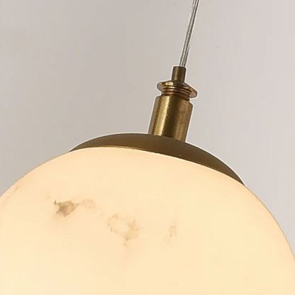 Valentina Modern Round Metal Rasin Pendant Light Shades Bedroom