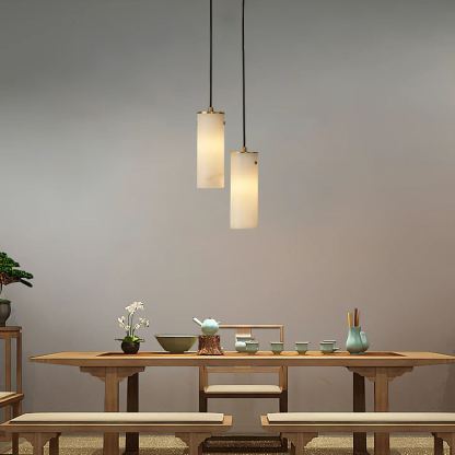 Ozawa Modern Vertical Pendant Light Metal Indoor