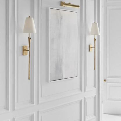 Alessio Vintage Antique Metal Fabric Wall Light Shades Kitchen Bedroom Living Room