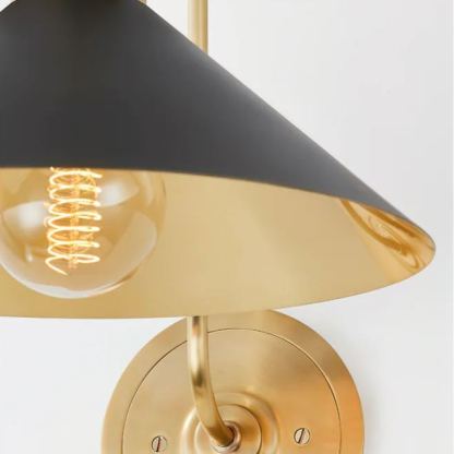 Alessio Vintage Cottage Metal Wall Light Bedroom Study Living Room