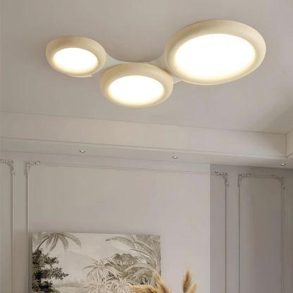 Quinn Modern Rund LED Acryl Deckenleuchte Schlafzimmer Wohnzimmer