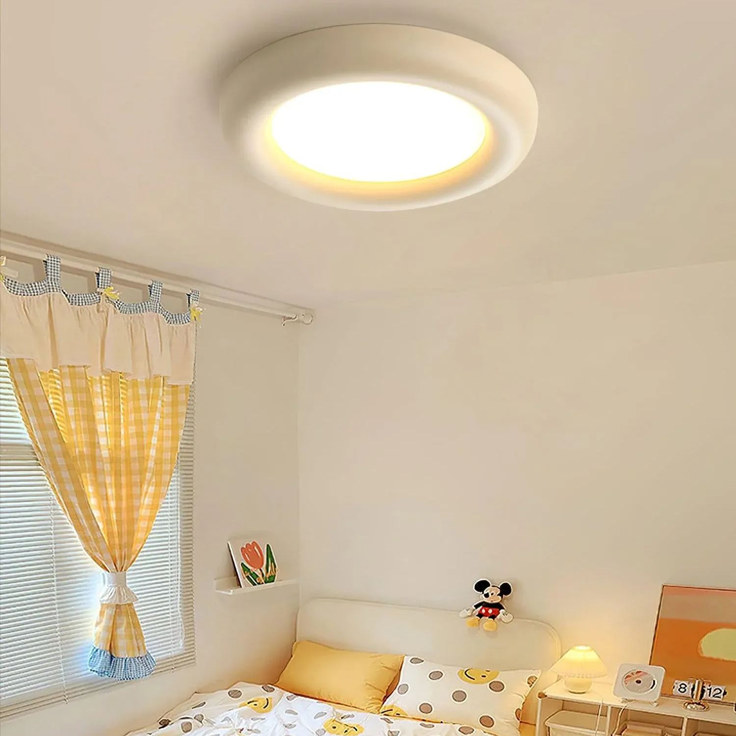 Quinn Modern Rund LED Acryl Deckenleuchte Schlafzimmer Wohnzimmer