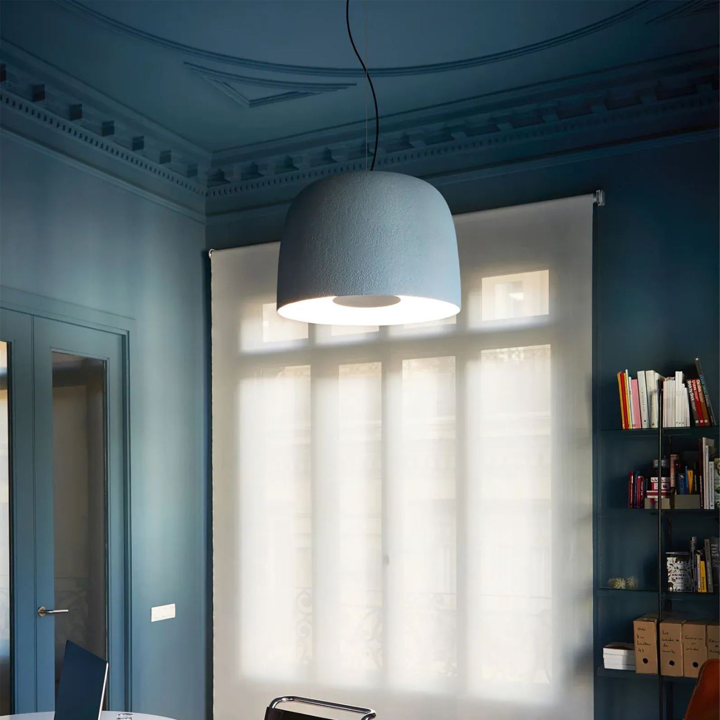 Carins Modern Round Metal Pendant Light Shades Living Study Room