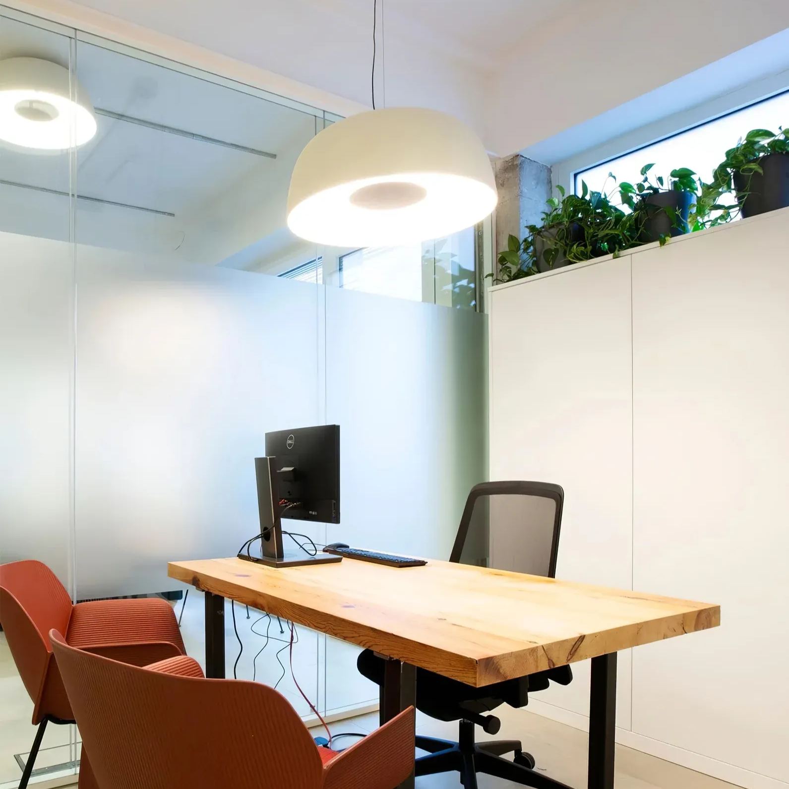 Carins Modern Round Metal Pendant Light Shades Living Study Room