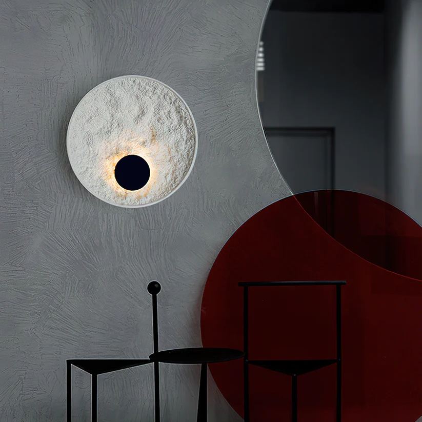 Byers Modern LED Rund Harz Wandleuchte Schlafzimmer Esszimmer