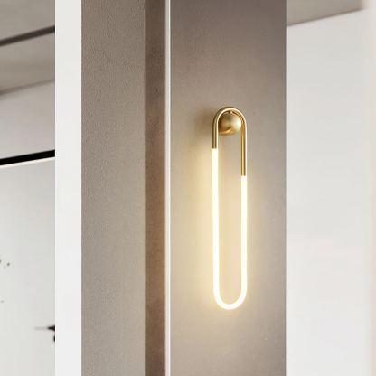 Meza Modern LED Metal Acrylic Wall Light Bedroom Living Room Hallway