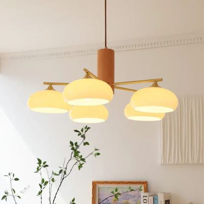Valentina Modern Metall Glas Elliptisch Pendelleuchte Schirme Wohnzimmer Esszimmer