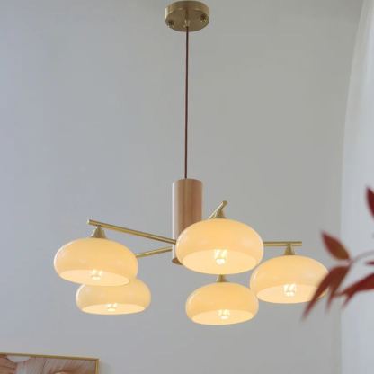 Valentina Modern Metall Glas Elliptisch Pendelleuchte Schirme Wohnzimmer Esszimmer