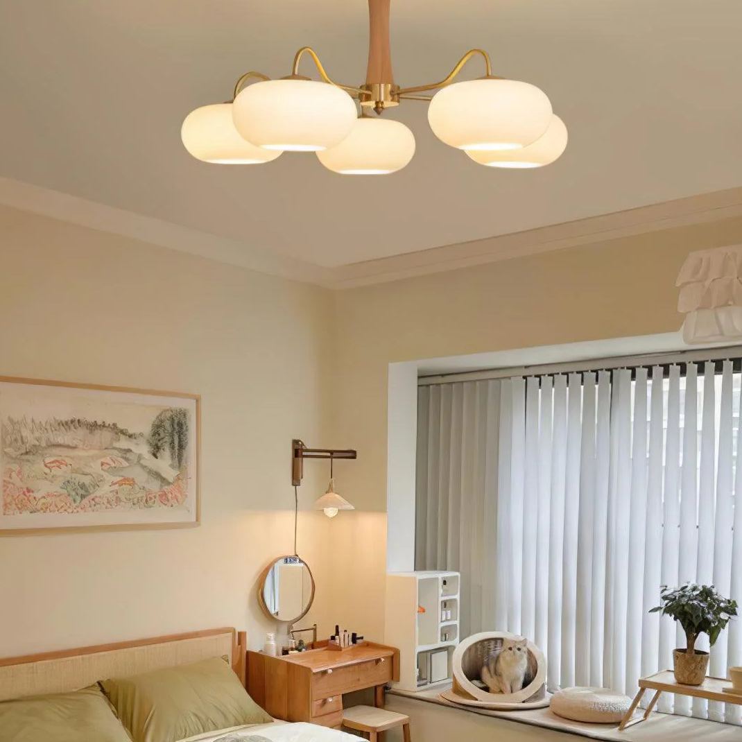 Valentina Jahrgang Metall Holz Kronleuchter Schlafzimmer Wohnzimmer