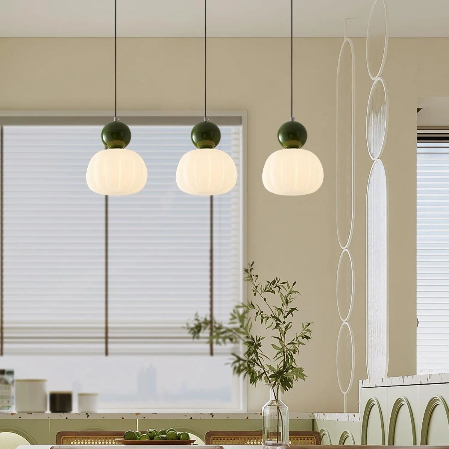 Hailie Modern Rund Acryl Pendelleuchte Schirme Schlafzimmer Esszimmer