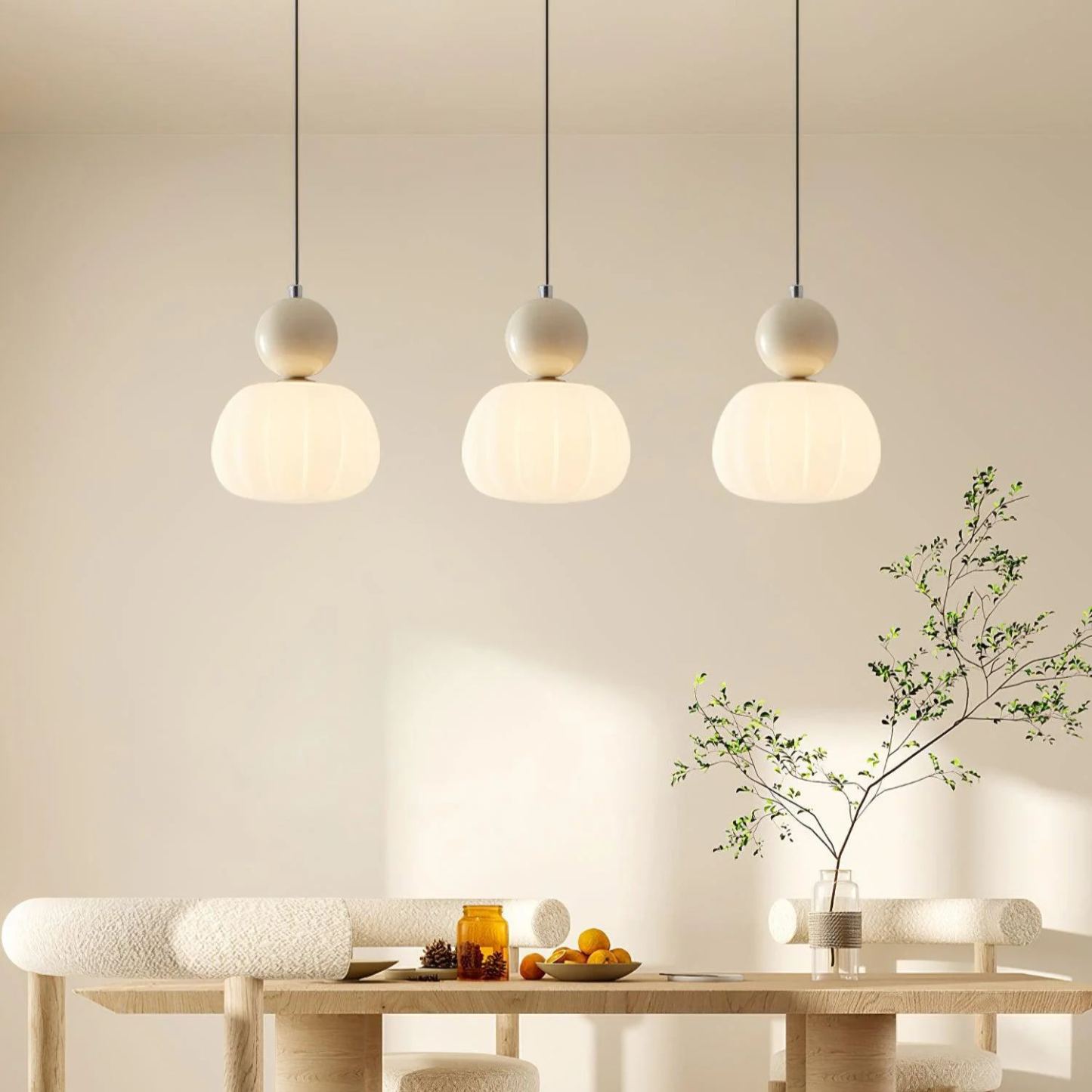 Hailie Modern Rund Acryl Pendelleuchte Schirme Schlafzimmer Esszimmer