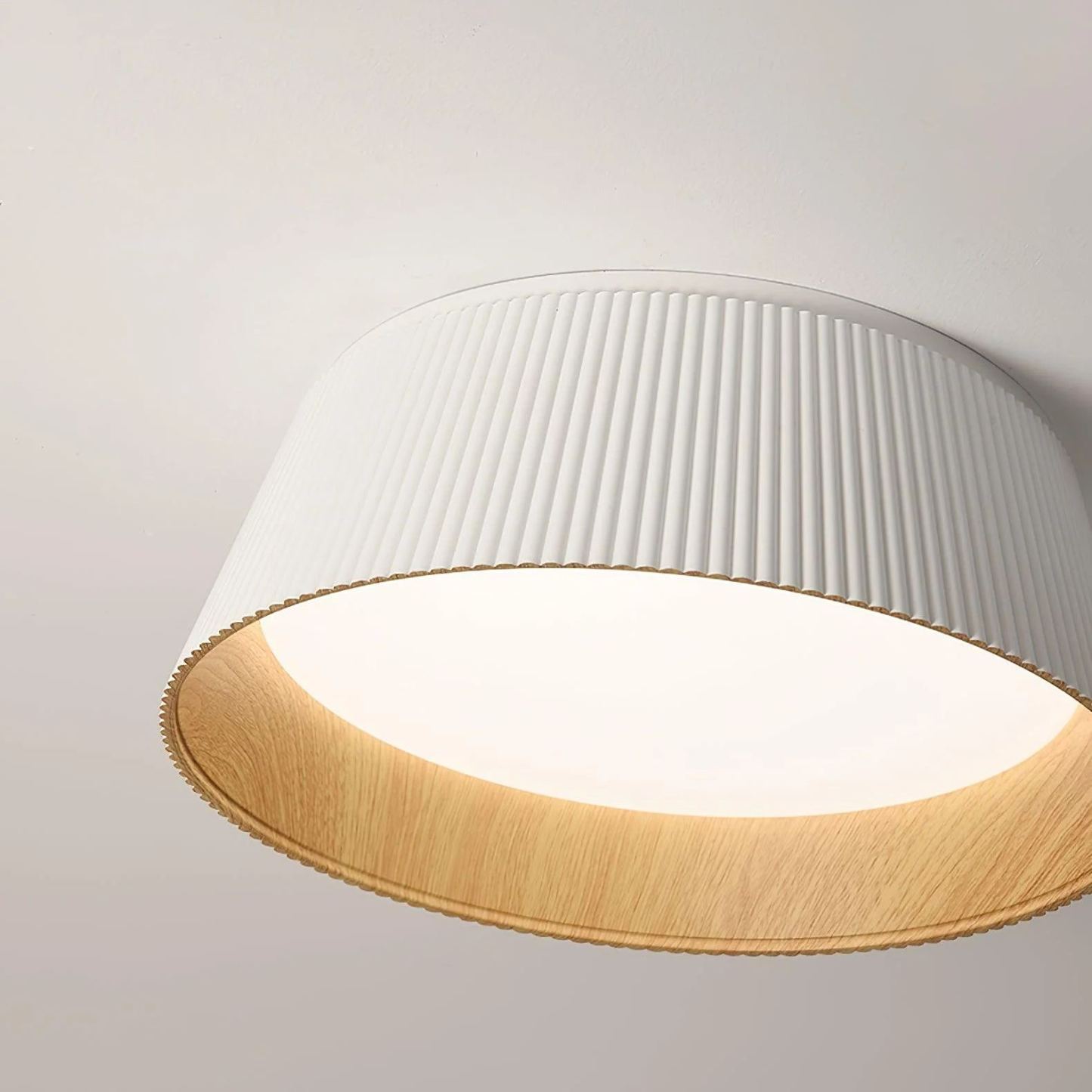 Ozawa Modern Minimalism Round Metal Ceiling Light Bedroom Hallway