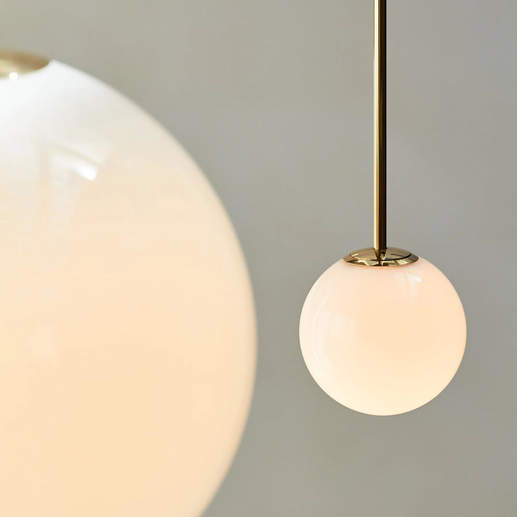 Hailie Modern Minimalism Glass Pendant Light Dining Room Bedroom