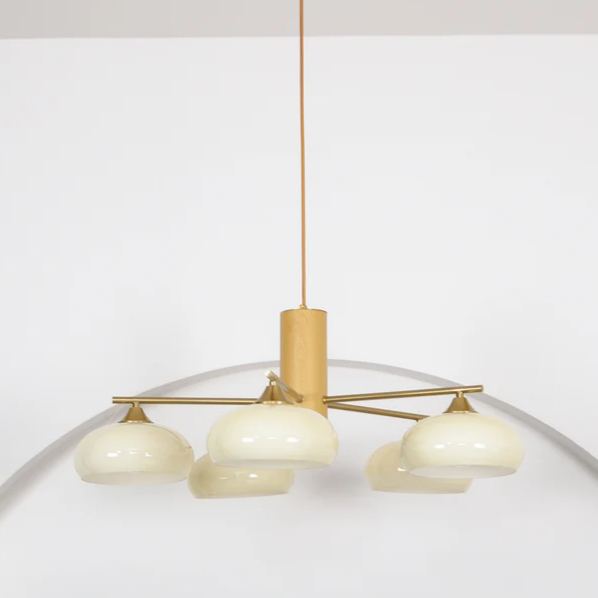 Valentina Modern Metall Glas Elliptisch Pendelleuchte Schirme Wohnzimmer Esszimmer