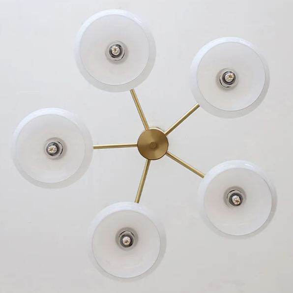 Valentina Modern Metall Glas Elliptisch Pendelleuchte Schirme Wohnzimmer Esszimmer