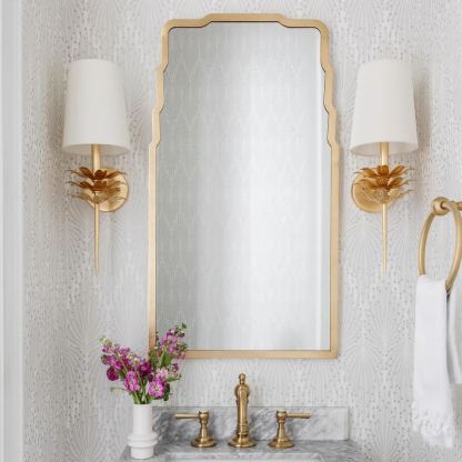 Alessio Vintage Antique Metal Fabric Wall Light Shades Bathroom Bedroom