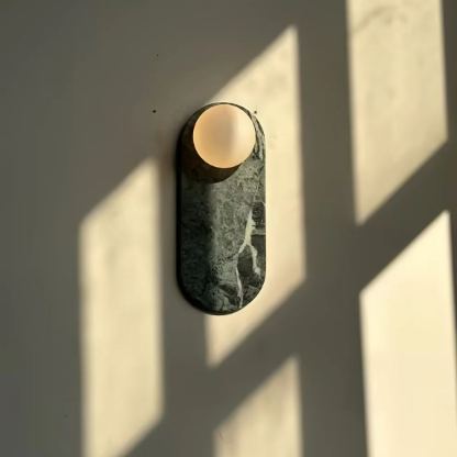 Jade Minimalismus Metall Glas Wandlampe Esszimmer Schlafzimmer