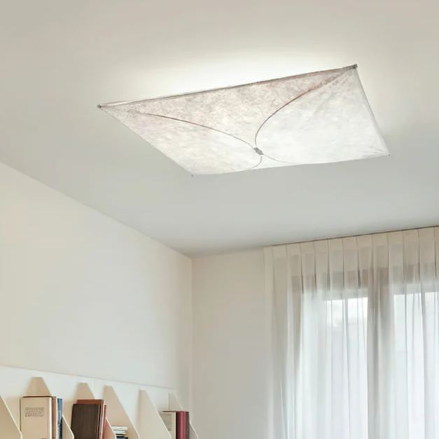 Ozawa Natürliche Papiera Metall Weiße Wandlampe Esszimmer Schlafzimmer