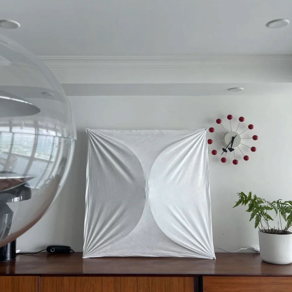 Ozawa Natürliche Papiera Metall Weiße Wandlampe Esszimmer Schlafzimmer