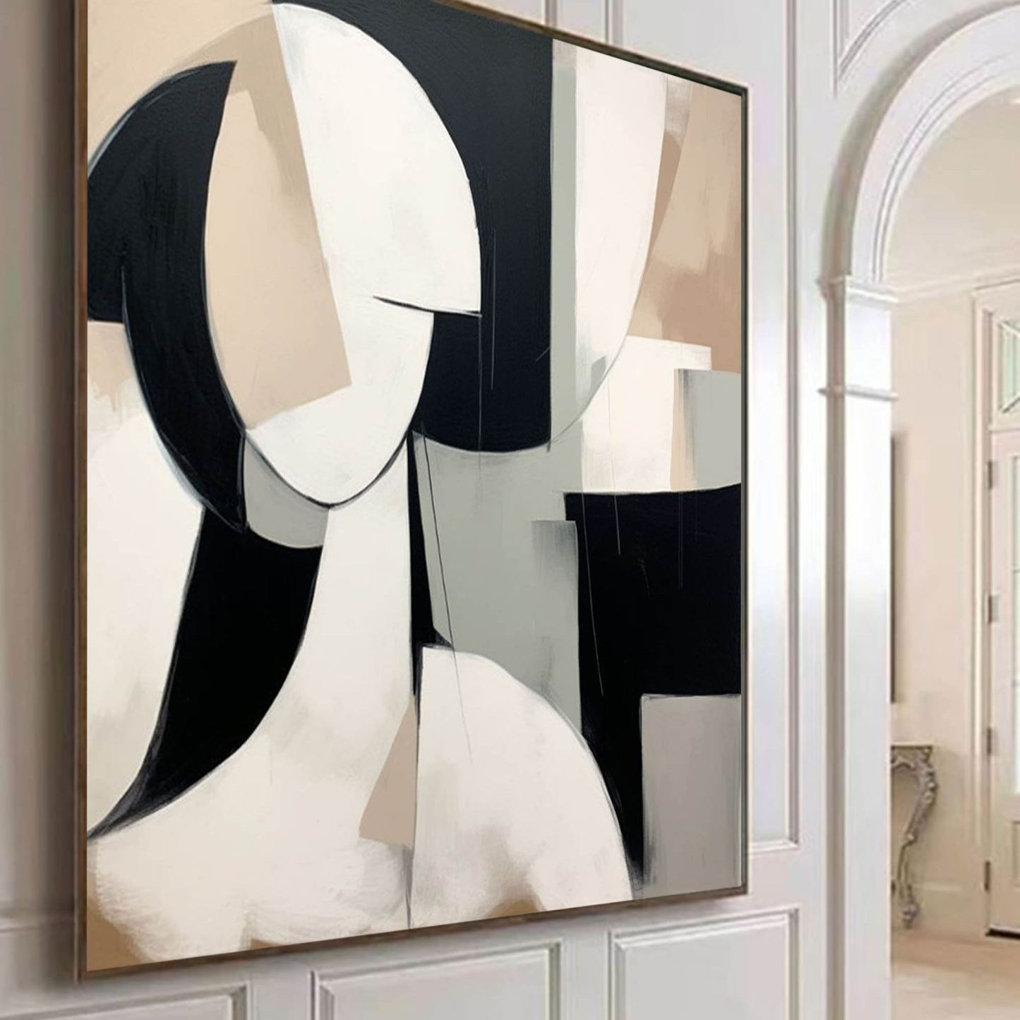 Wabi-Sabi Abstrakte Kunst #MS046