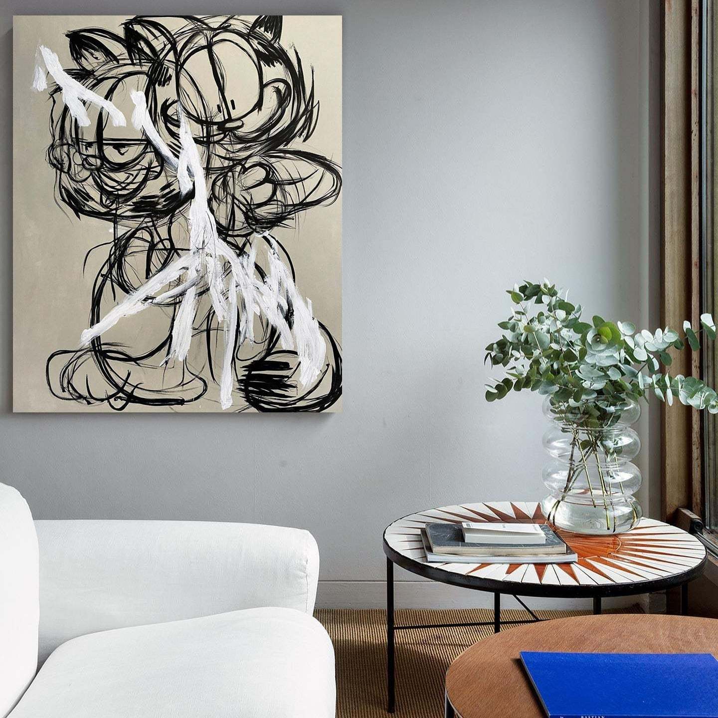 Abstrakte Graffiti-Kunst #MS126