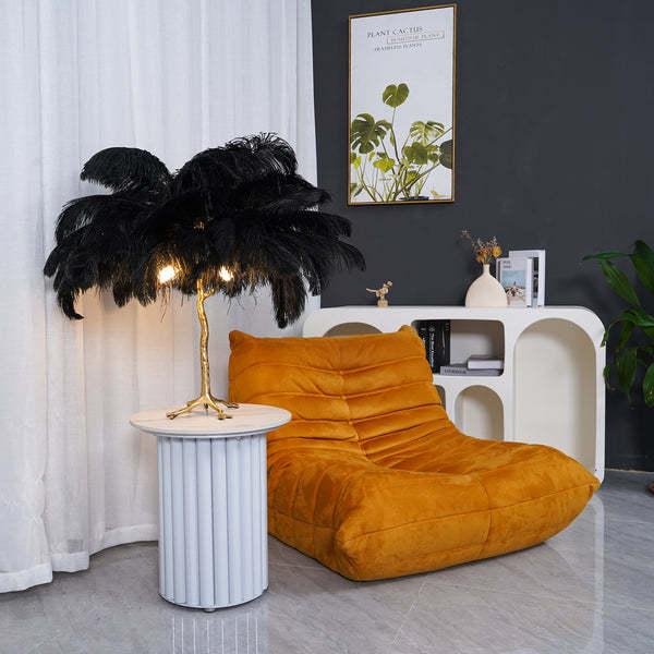 O'Moore Modern Mehrfarbig LED Stehlampe Feder Esszimmer/Wohnzimmer